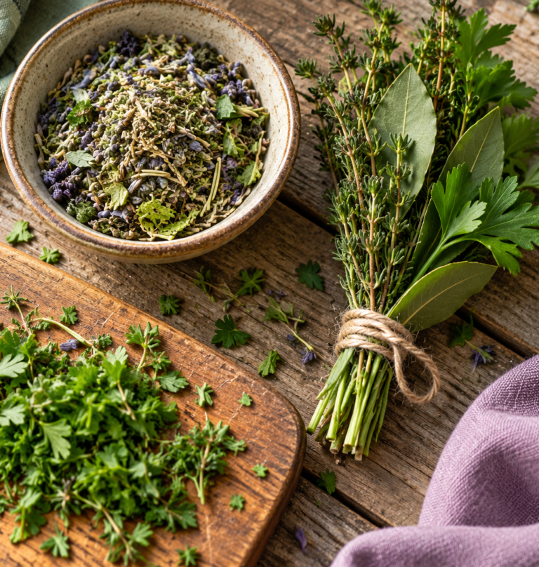 French Herb Classics: Herbes de Provence, Tarragon and the Art of the Bouquet Garni
